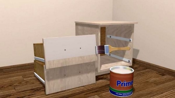 Как перекрасить комод из ДСП: вторая жизнь для старой мебели в домашних условиях